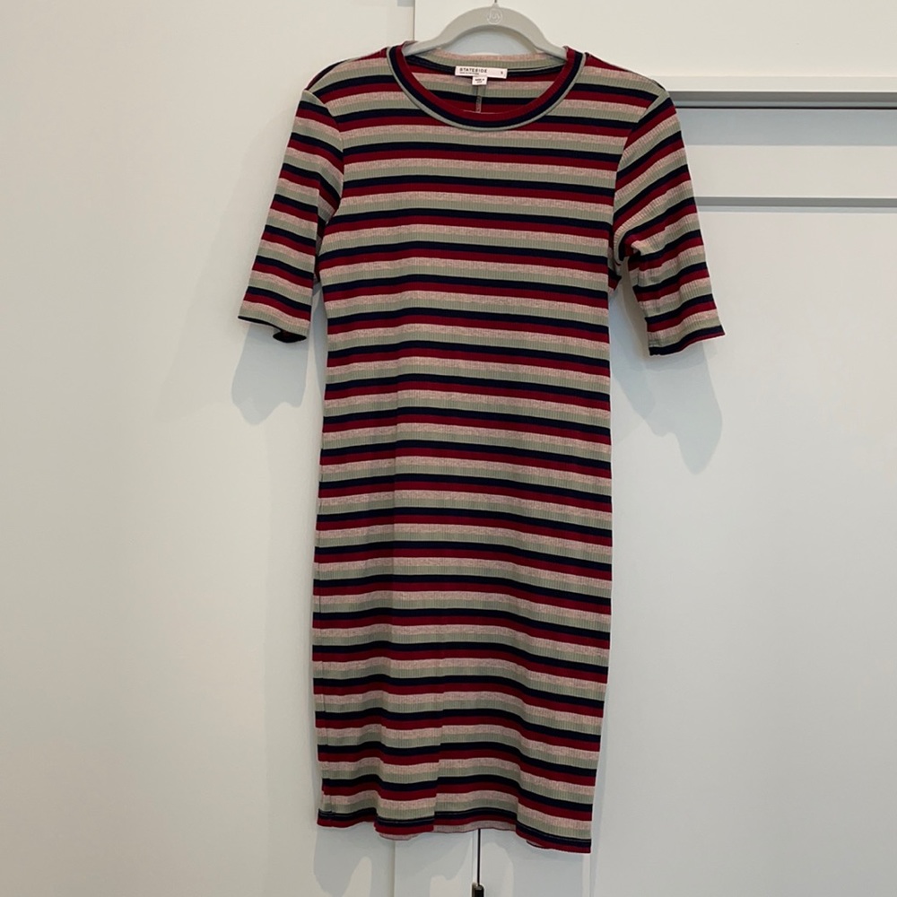 Stateside Striped Dress- Anthropologie